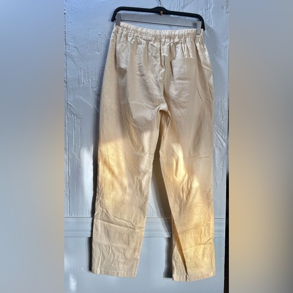Men's Casual Cream Sweatpants - Picture 7 of 7